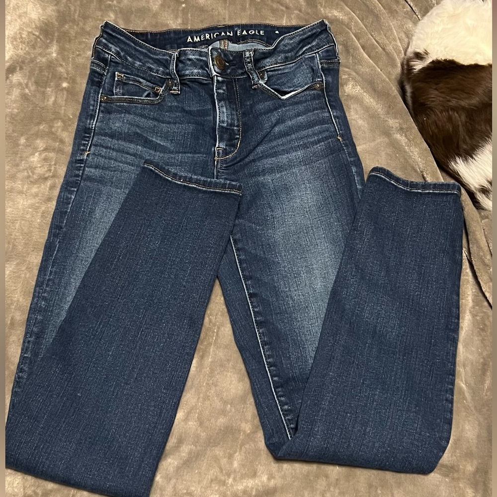 American eagle skinny jeans size 4